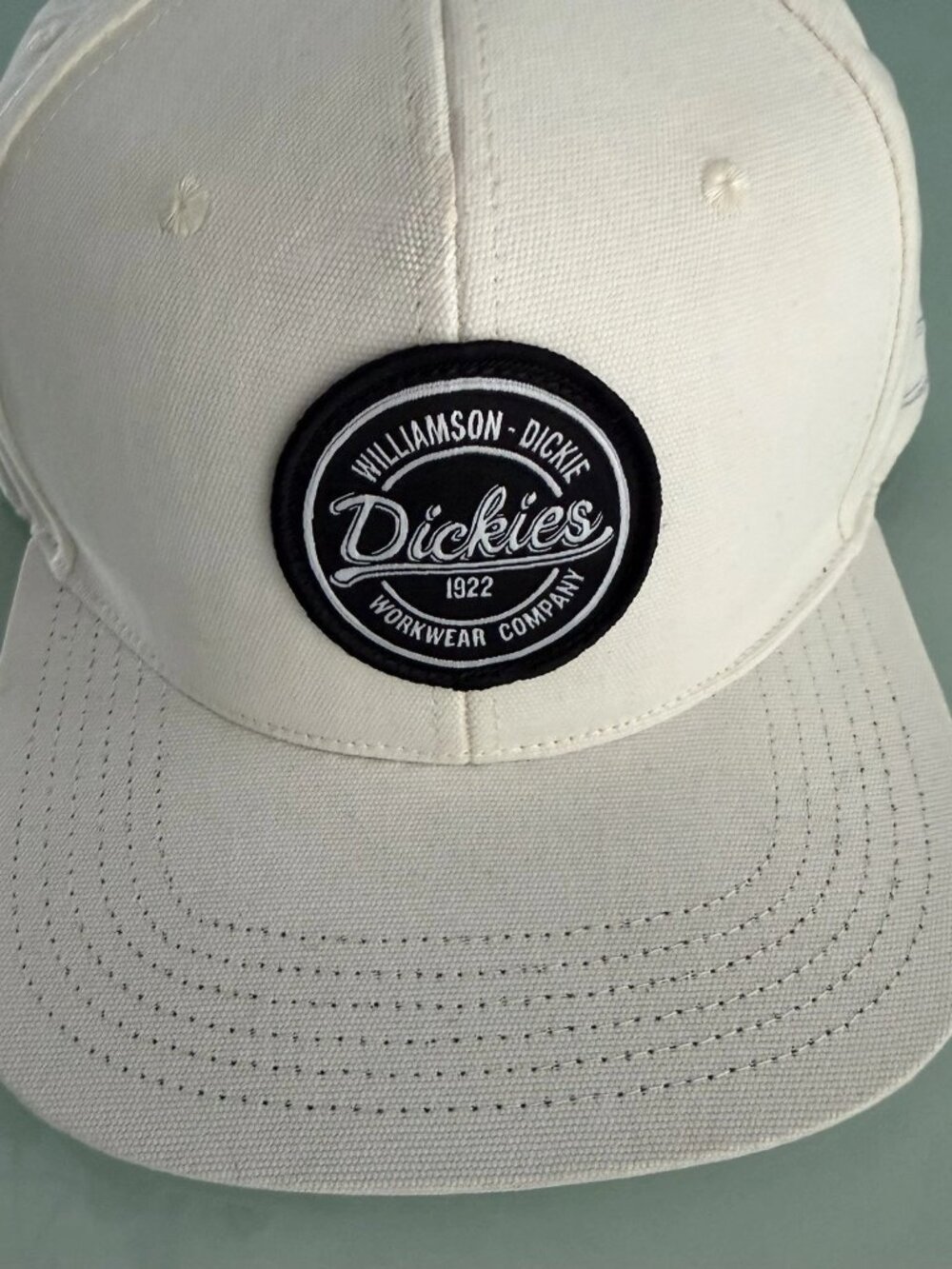 Dickies Vintage Cap Rugged Material/White/Adjustable/New With Tags